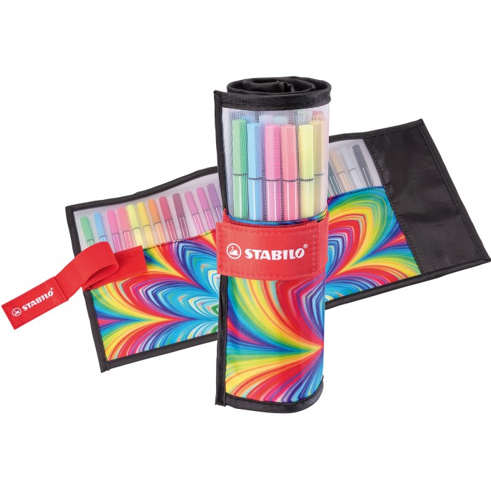 PENNARELLI PEN 68 ROTOLO 25 COLORI ARTY LINE STABILO