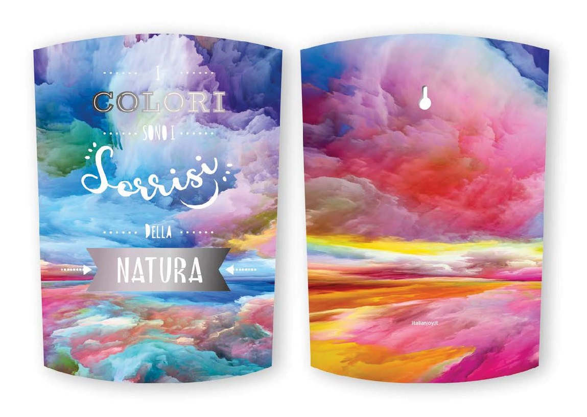 LAMPADA I COLORI SONO I SORRISI DELLA NATURA
