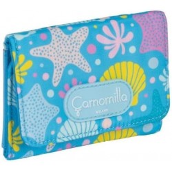 PORTAMONETE CAMOMILLA OCEAN GIRL - AZZURRO