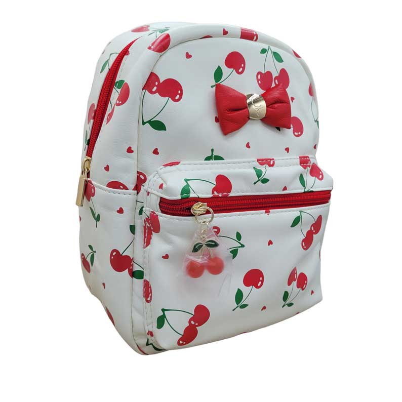 Zainetto in Similpelle Camomilla Cherry
