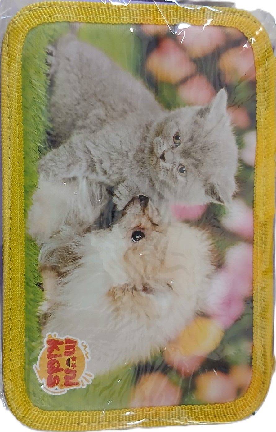 Astuccio Cagnolino e Gattino 3 zip