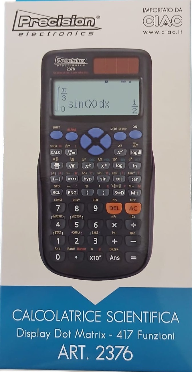 Calcolatrice Scientifica 417 funzioni