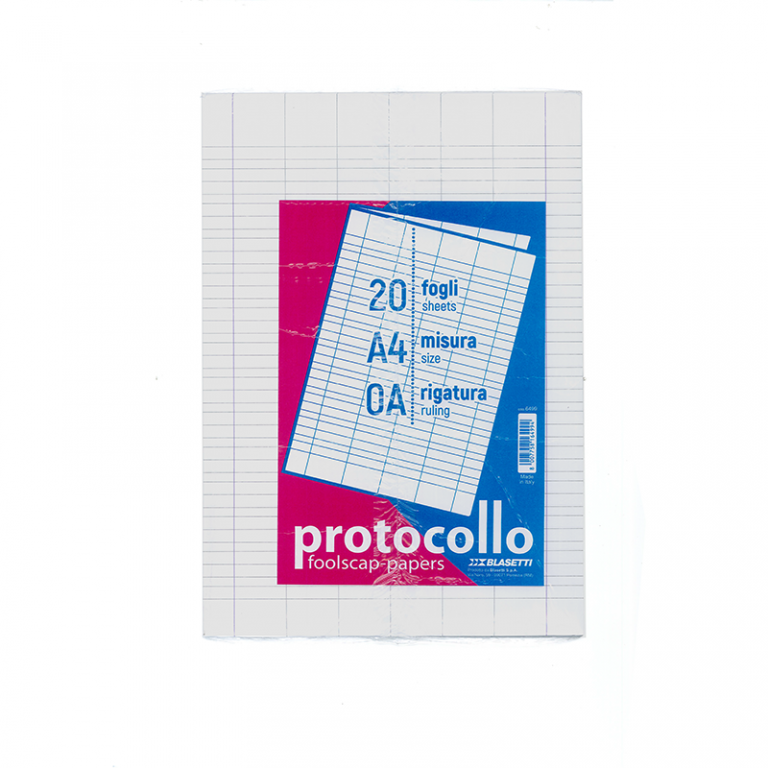 CONF. 20 FG. PROTOCOLLO A