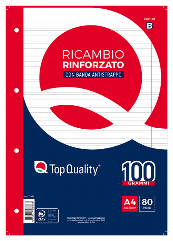 Ricambio Rinf. TQ gr. 100 A4 B