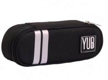 Astuccio ovale YUB Metal Stripes Silver