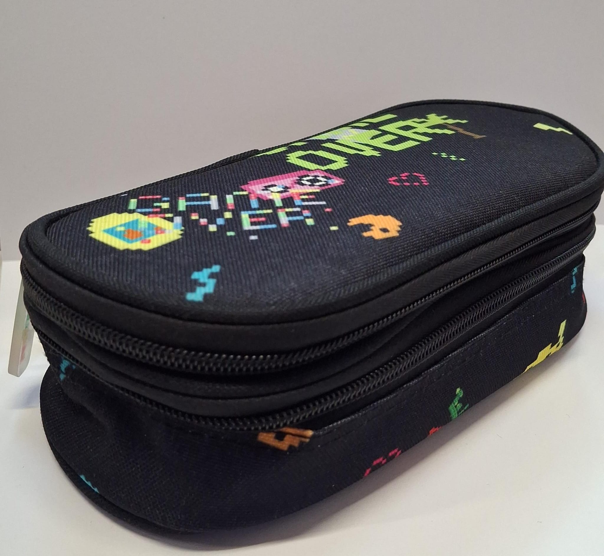 Astuccio ovale Saccuccioli doppia zip