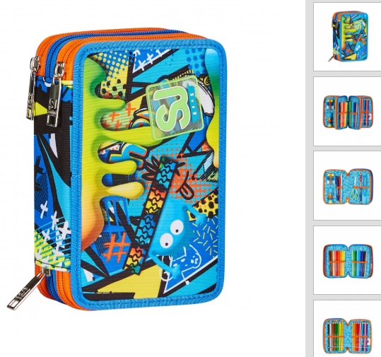 Astuccio 3 zip SJ Gang Seven 