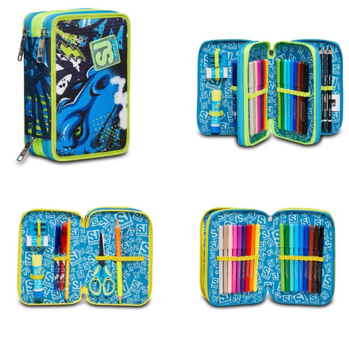 Astucci 3 zip Seven SJ Draggy