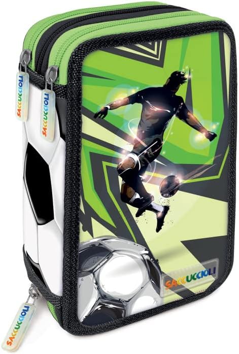 Astuccio 3 zip Saccuccioli Lebez Calcio