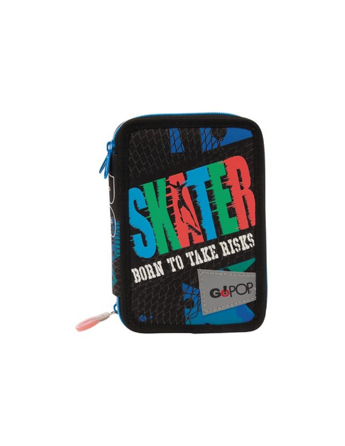 Astuccio 3 zip Go Pop Skate