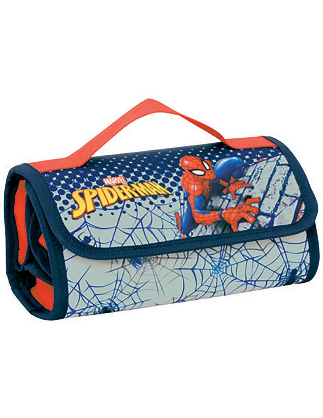 Astuccio rotolo portacolori Spiderman