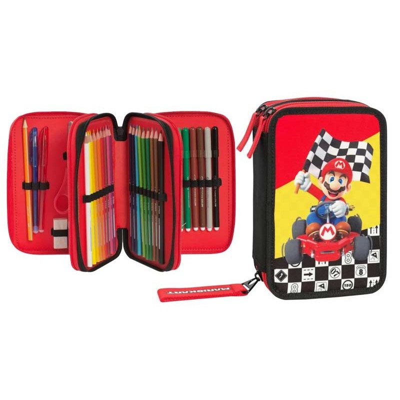 Astuccio 3 zip MarioKart