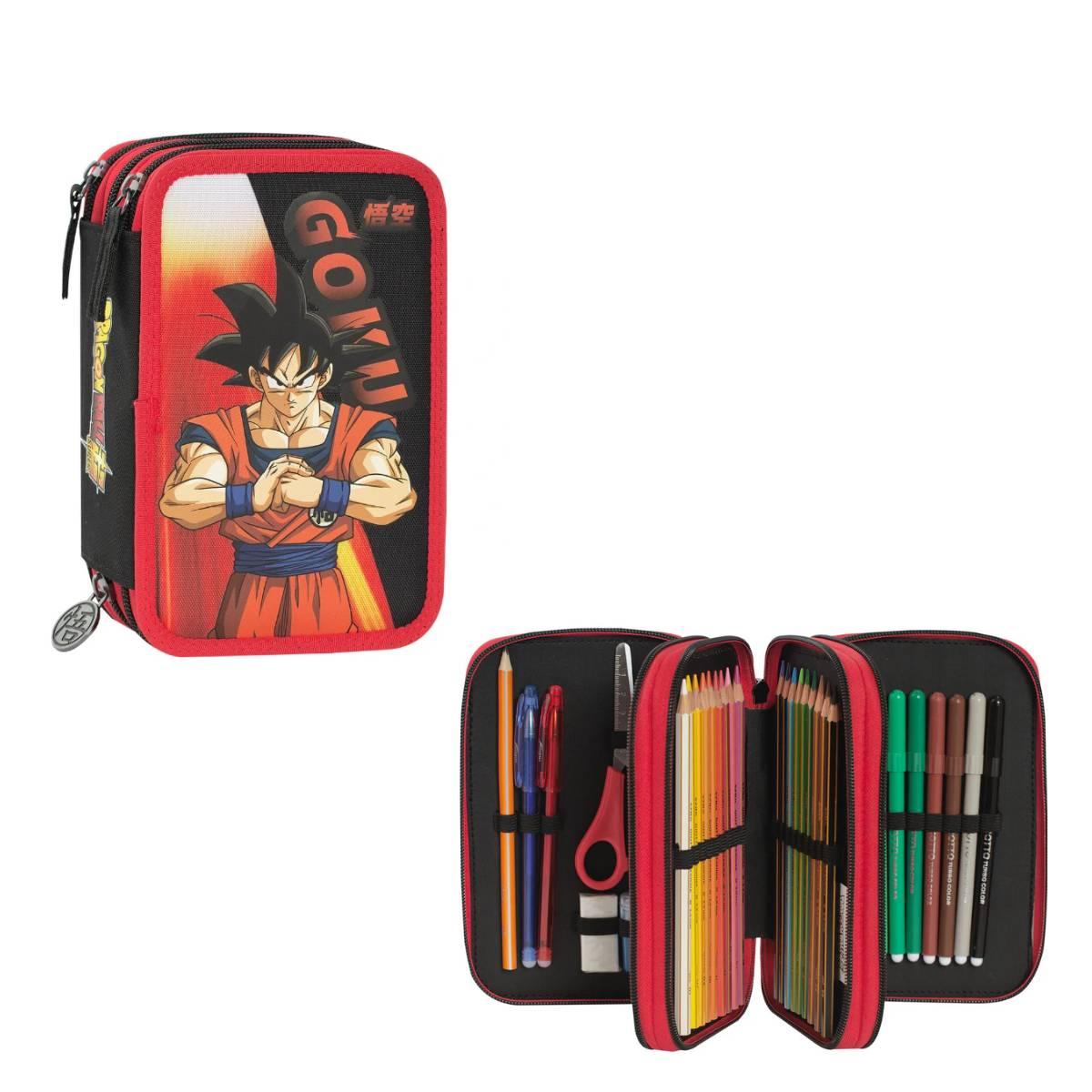 Astuccio 3 zip Dragonball