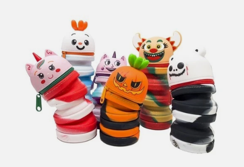 Astuccio allungabile in silicone Mitama (Natale-Halloween)