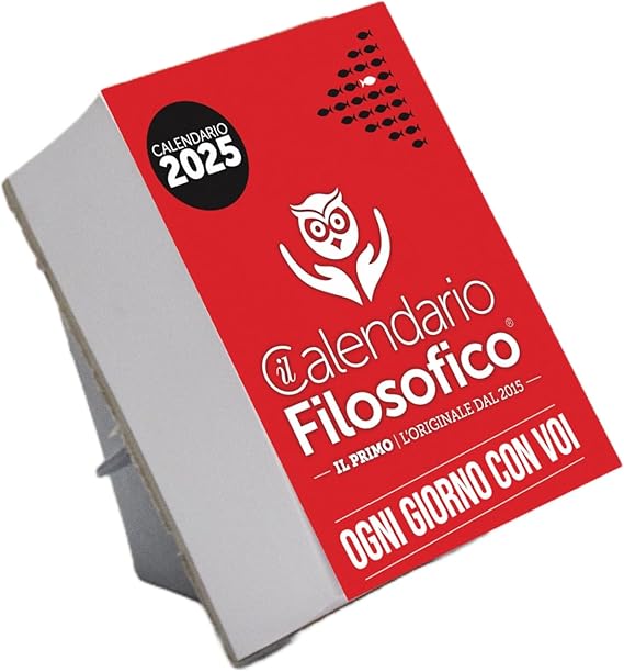 Calendario Filosofico piccolo 7,5x10,5 cm con alette