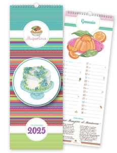 Calendario Acquolina Spirale 2025