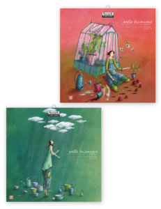 Calendario Aquarupella 16,5x16,5 2025