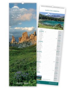 Calendario Dolomiti Spirale 2025