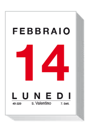 BLOCCO CALENDARIO 5,8X8,5 