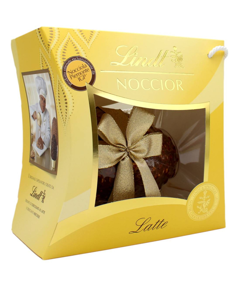 LINDT NOCCIOR UOVO AL LATTE CON NOCCIOLA PIEMONTE I.G.P. 390 GR