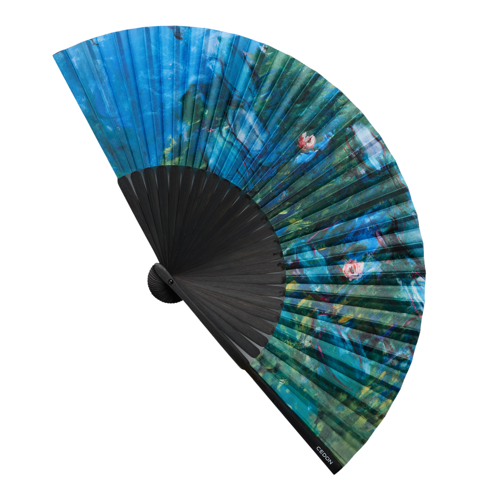 Ventaglio con stampa Monet
