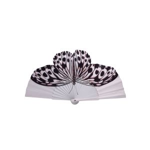 ventaglio Bianco con farfalla