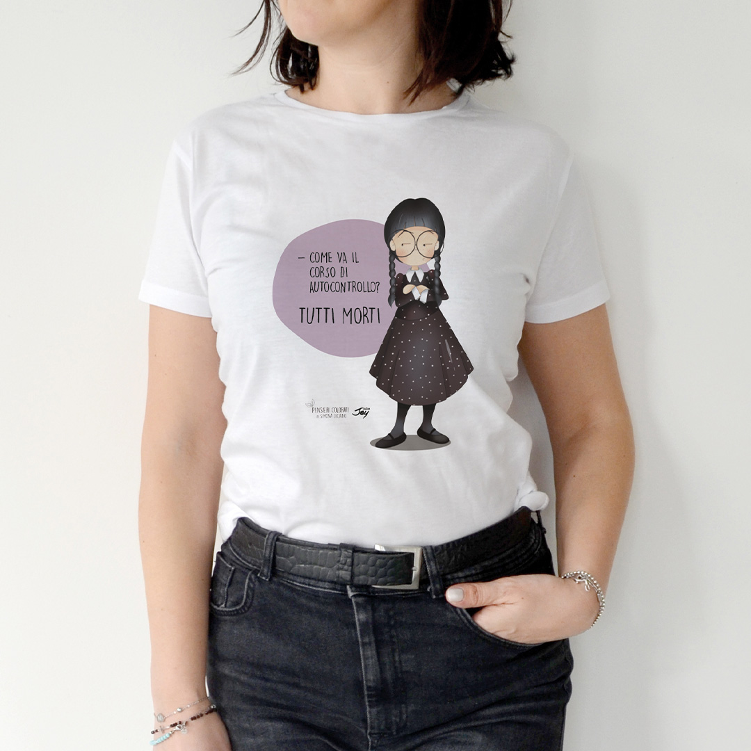 T-SHIRT COME VA IL CORSO DI AUTOCONTROLLO? TUTTI MORTI
