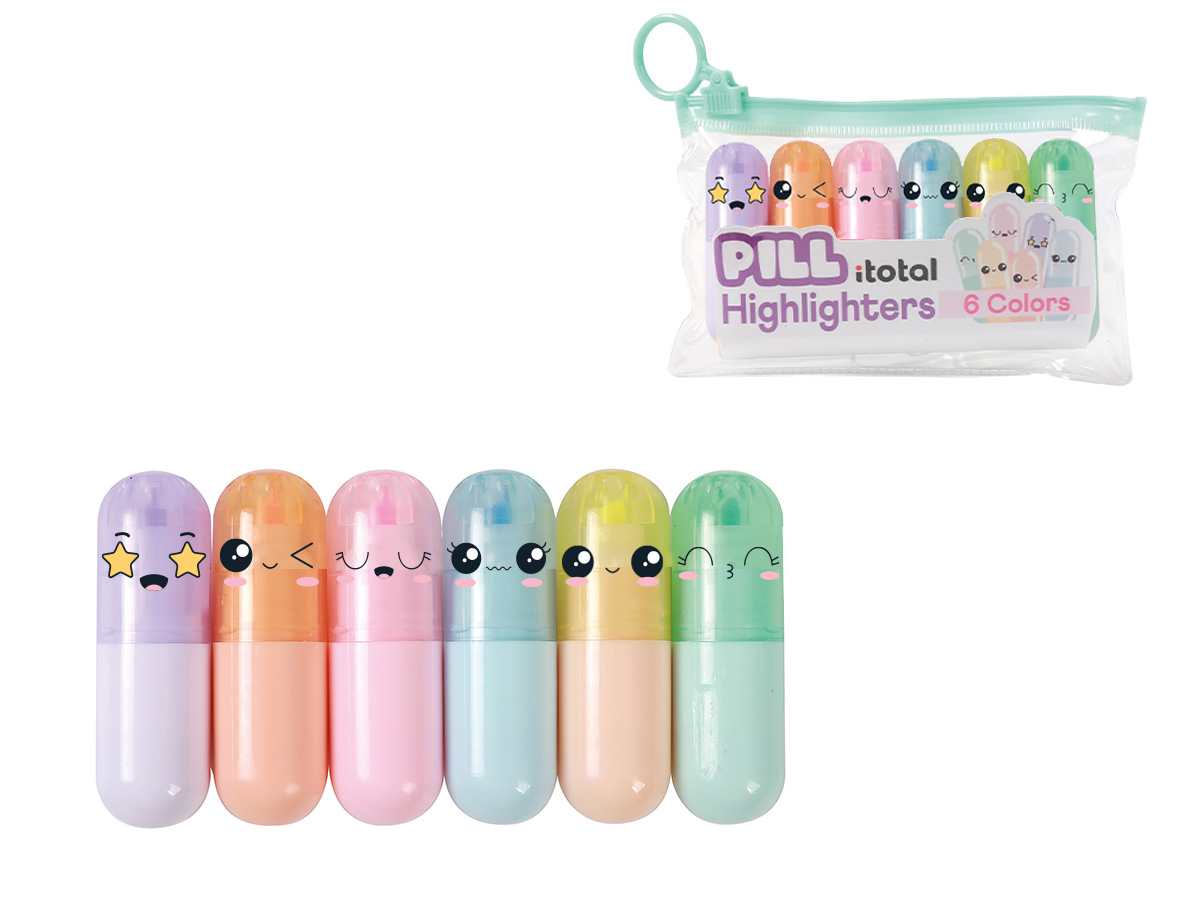 6 MINI EVIDENZIATORI FACCINE