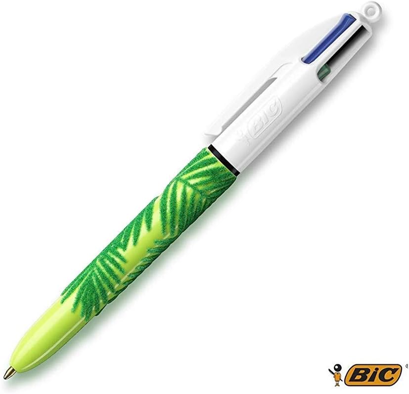 Bic 4 colori con velluto Verde