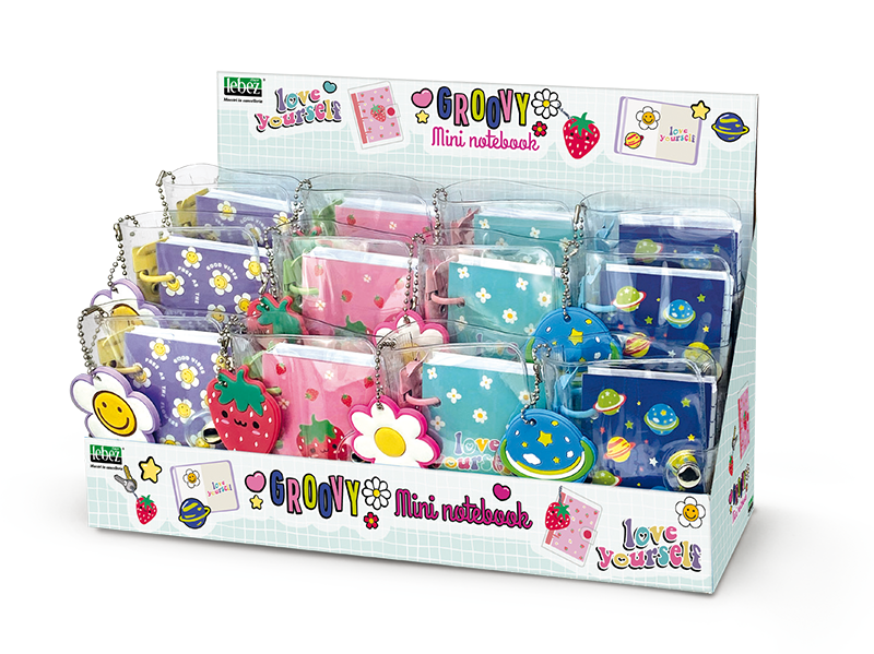 Mini notes con copertina in pvc