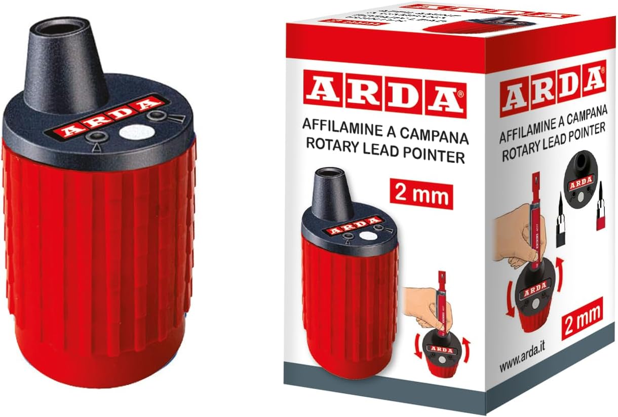  Affilamine a campana. Temperamine a rotazione per mine diametro 2 mm