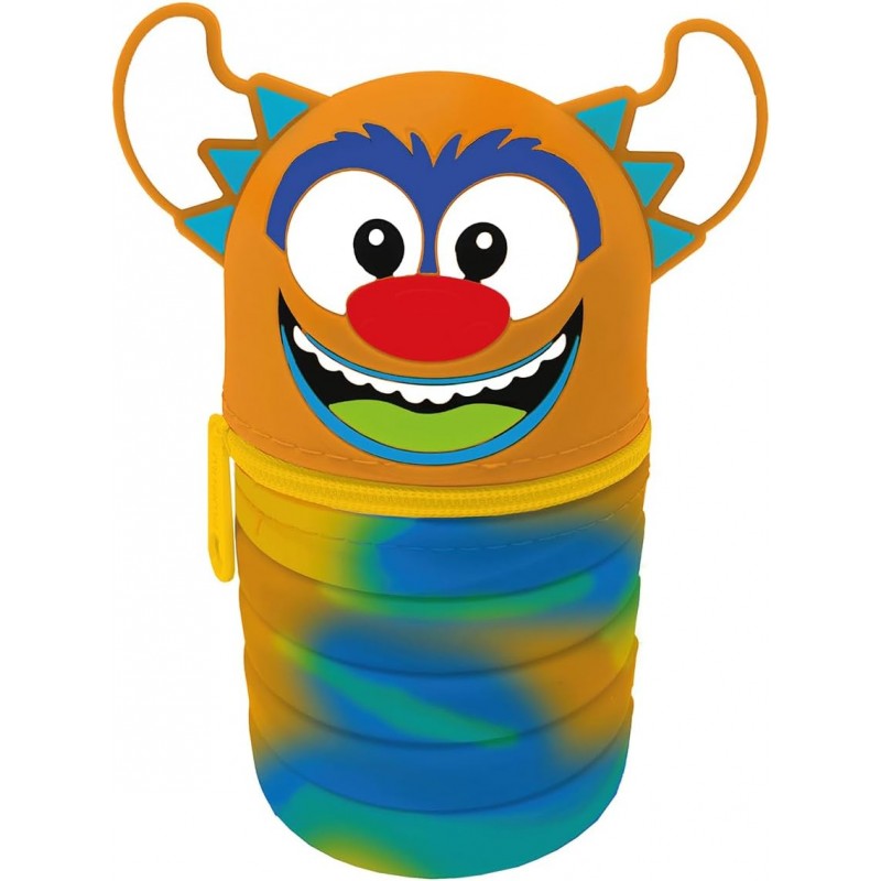 Astuccio in silicone allungabile Mostriciattolo Arancio