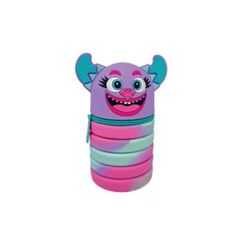 Astuccio in silicone allungabile Mostriciattolo Viola