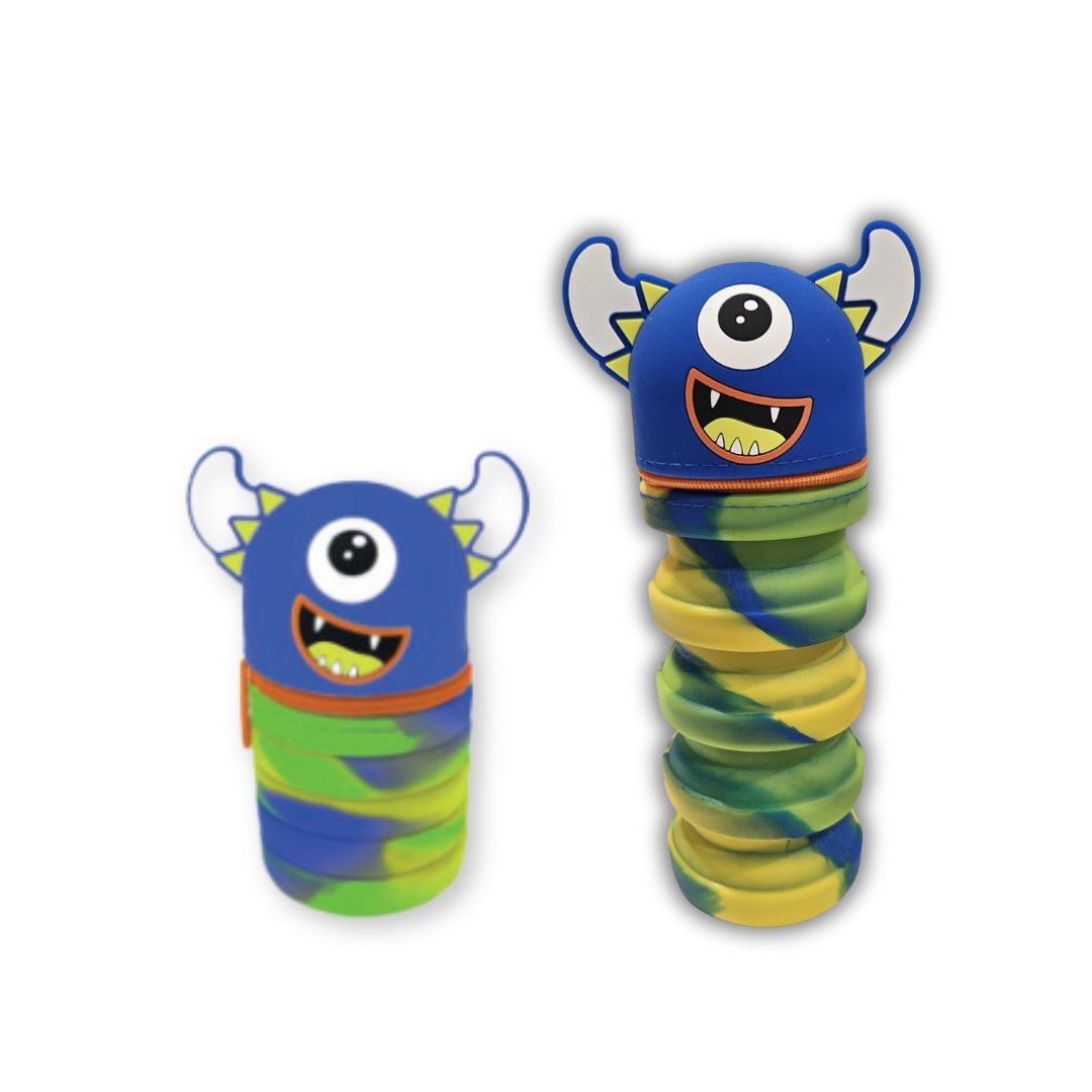 Astuccio in silicone allungabile Mostriciattolo Blu