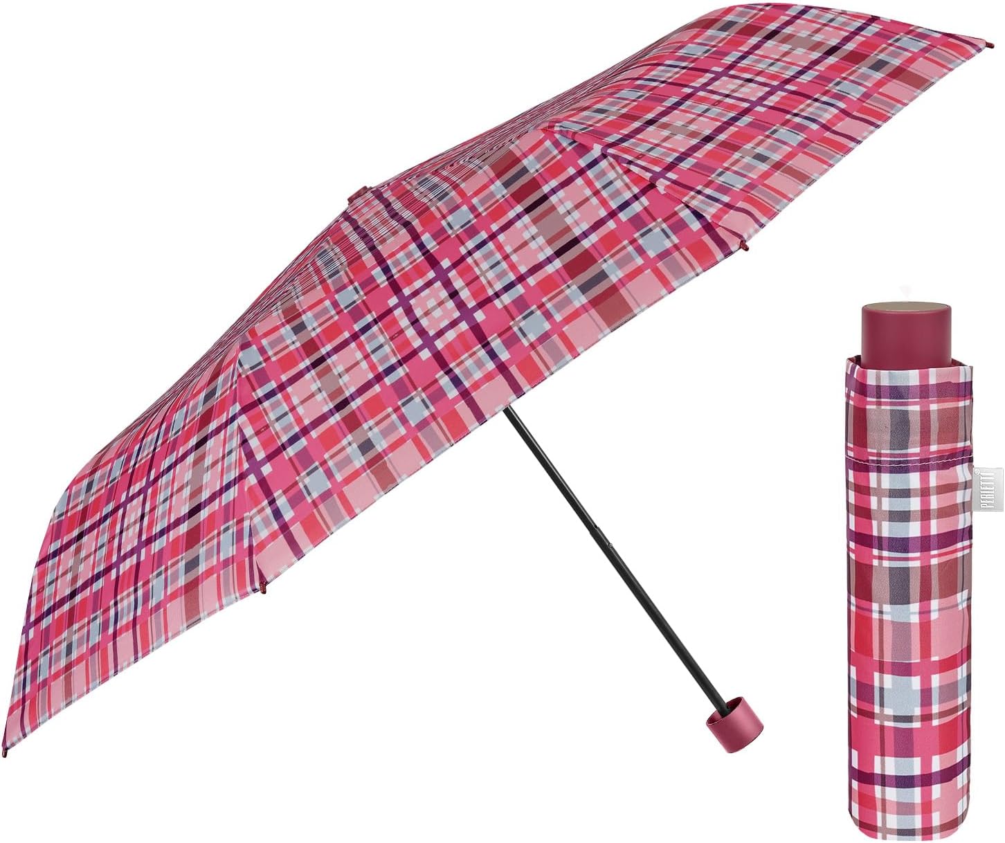 Ombrello Perletti righe Rosse