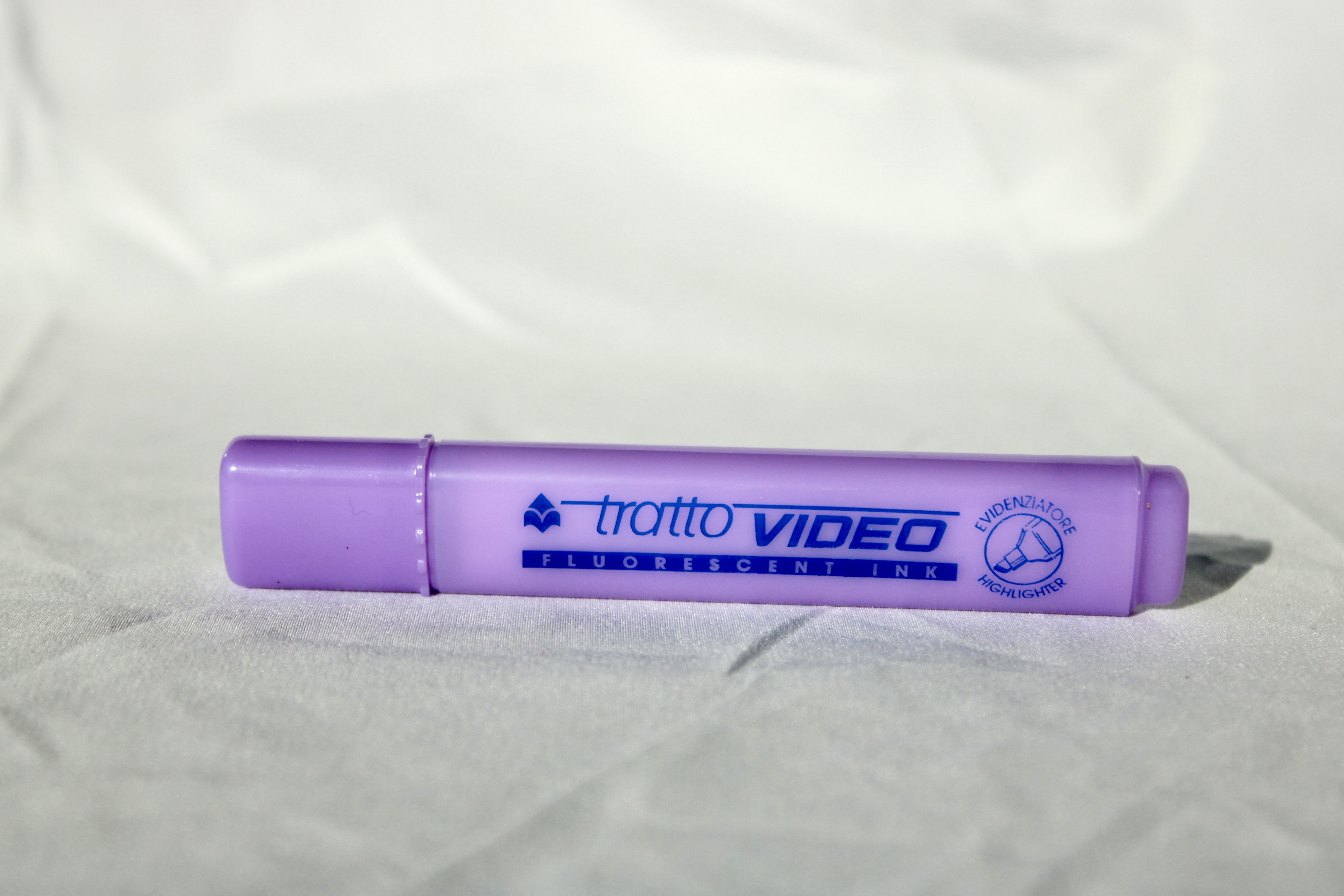 EVIDENZIATORE TRATTO VIDEO VIOLA FLUORESCENTE