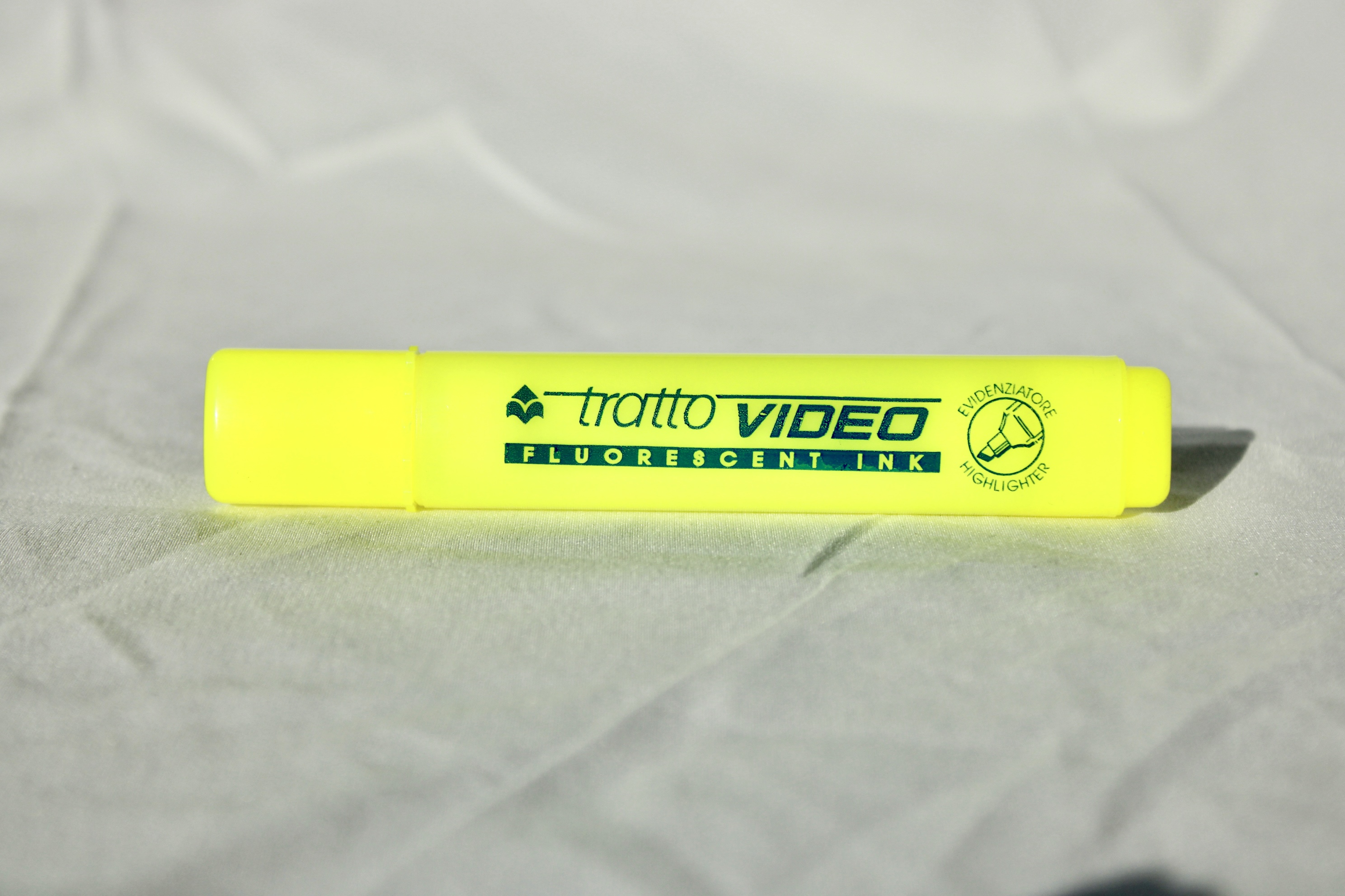 EVIDENZIATORE TRATTO VIDEO GIALLO FLUORESCENTE