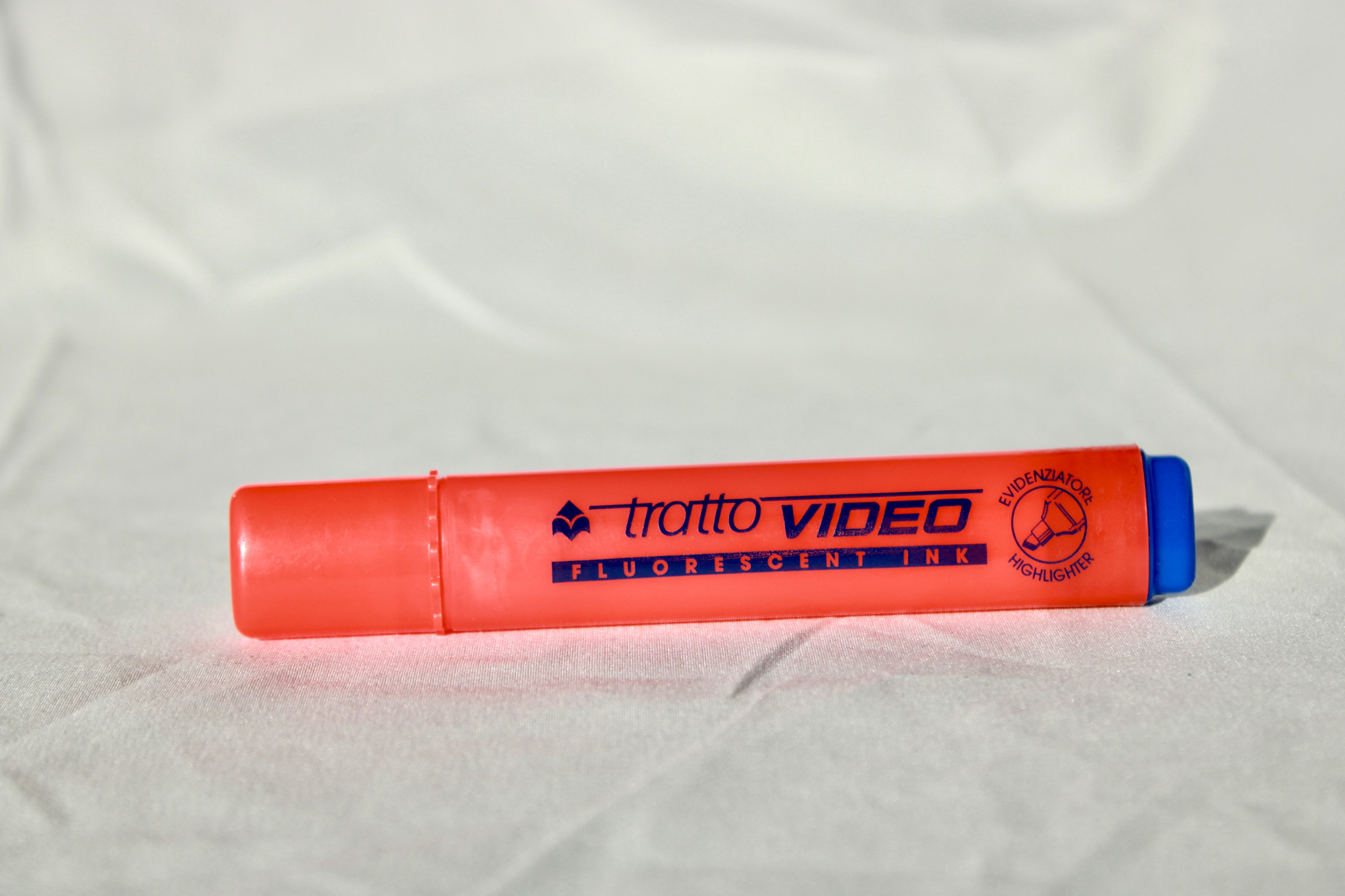 EVIDENZIATORE TRATTO VIDEO ROSSO FLUORESCENTE