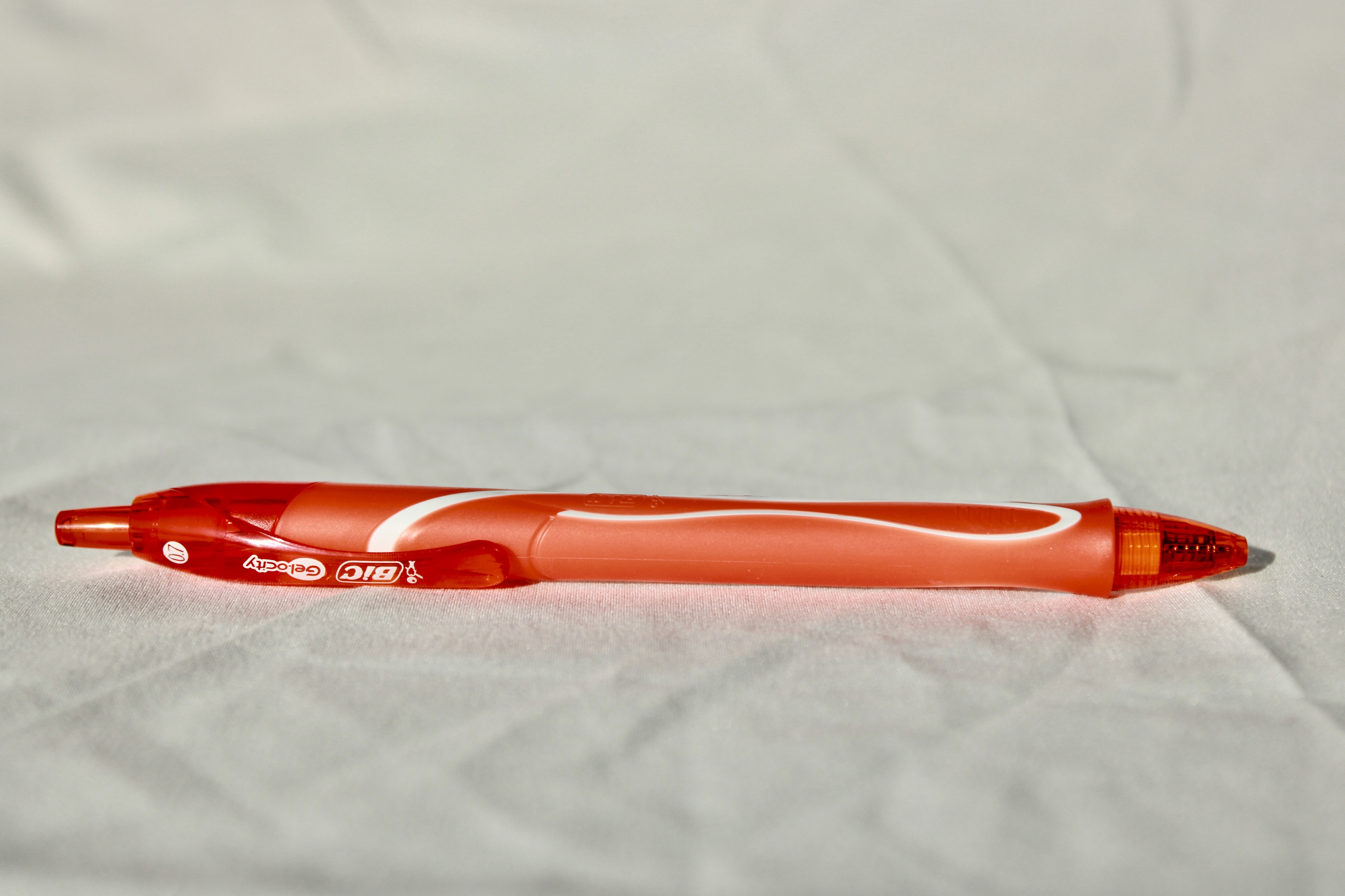 PENNA BIC GELOCITY COLORE ARANCIONE SCURO/ROSSO CHIARO