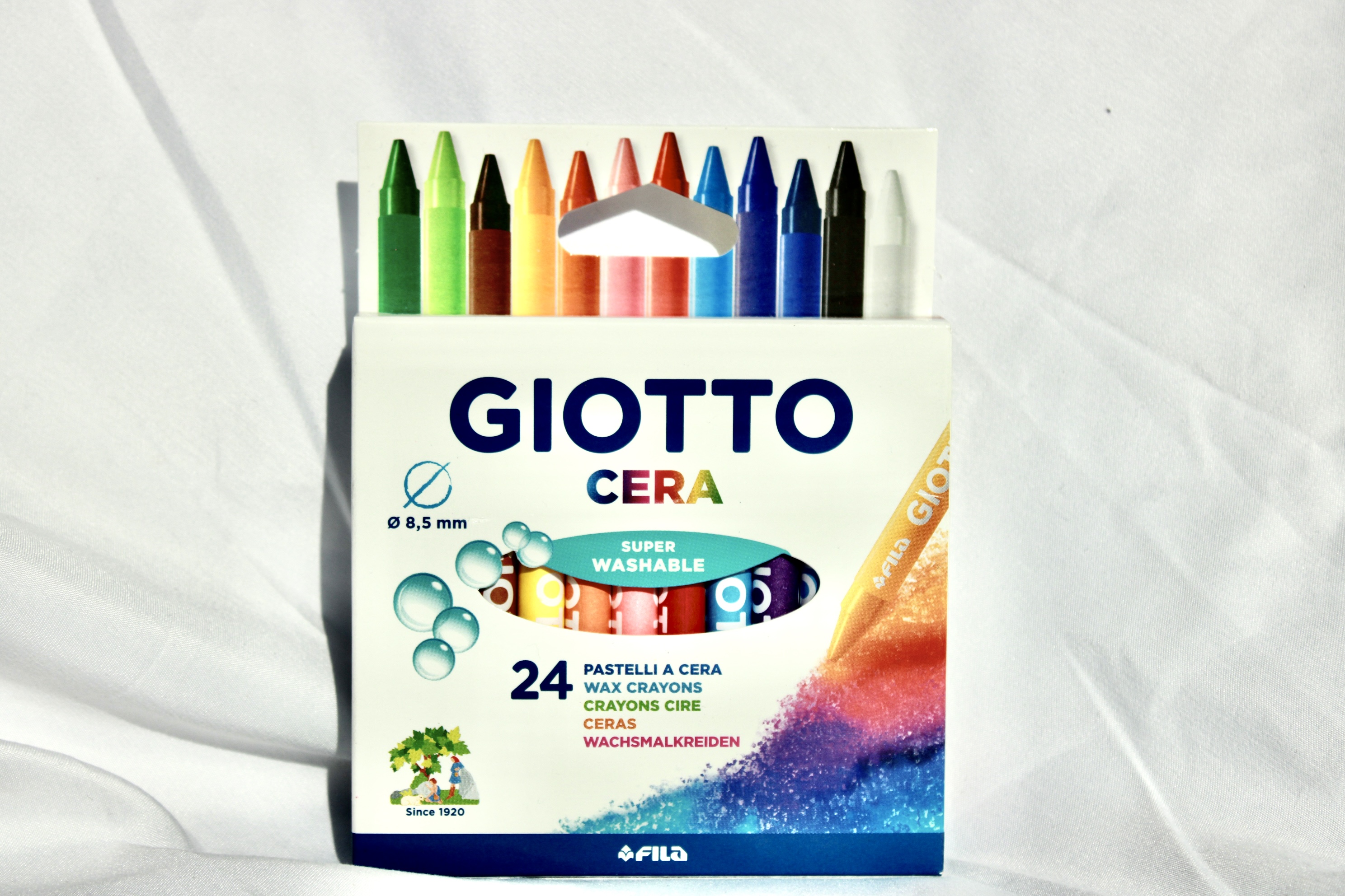 COLORI A CERA GIOTTO, 24