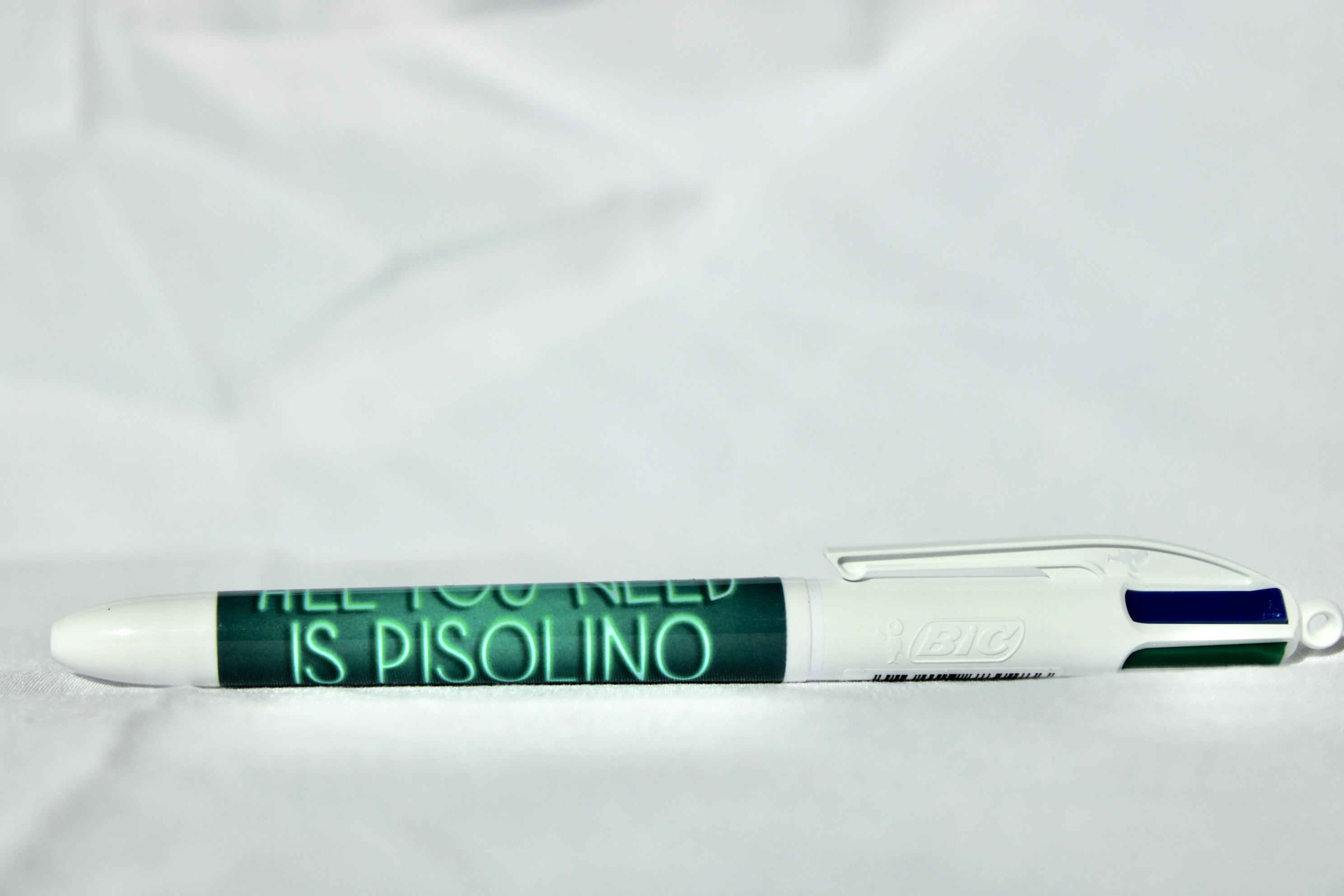 PENNA 4 COLORI BIC SCRITTA ALL YOU NEED IS PISOLINO