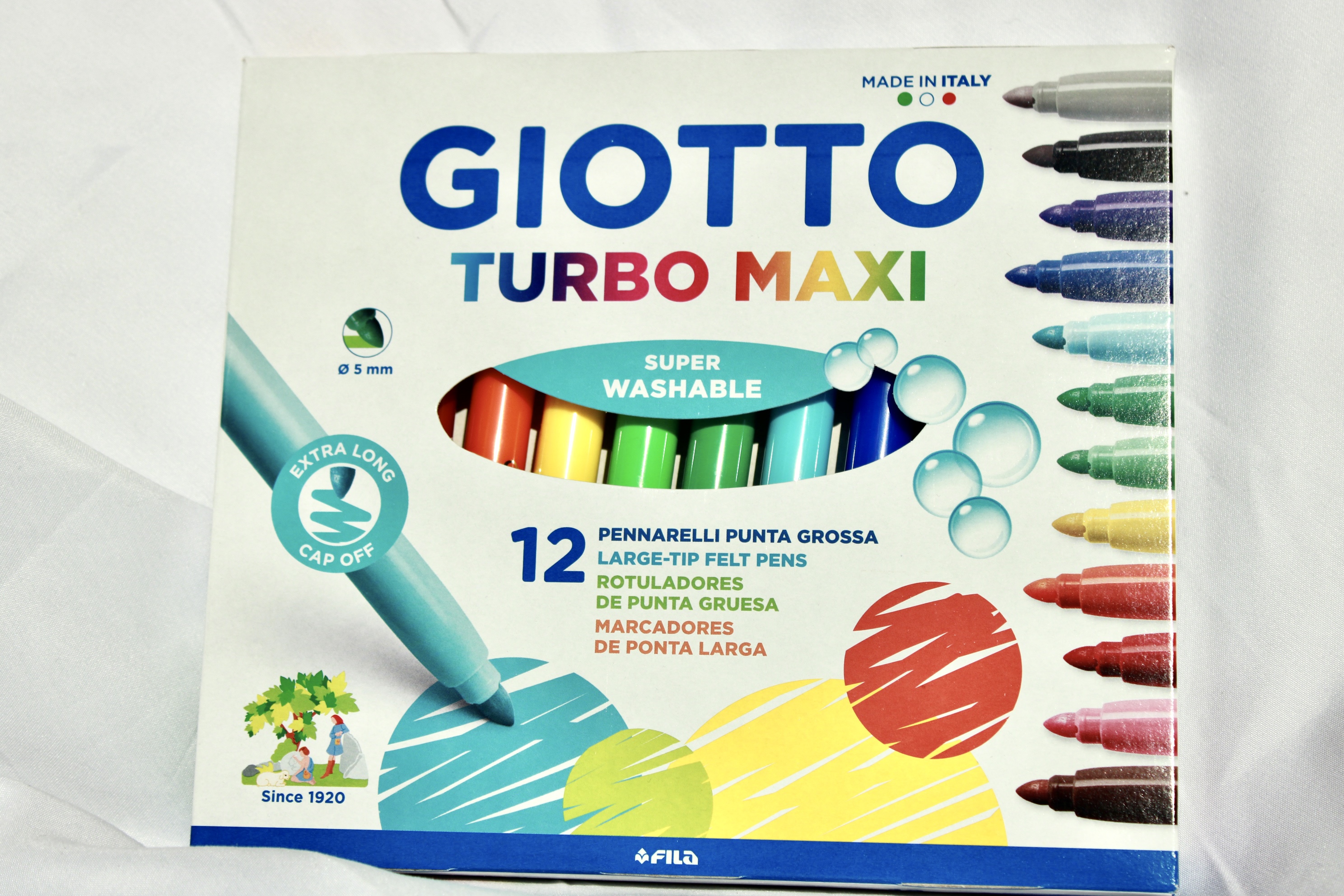 COLORI GIOTTO TURBOMAXI, 12