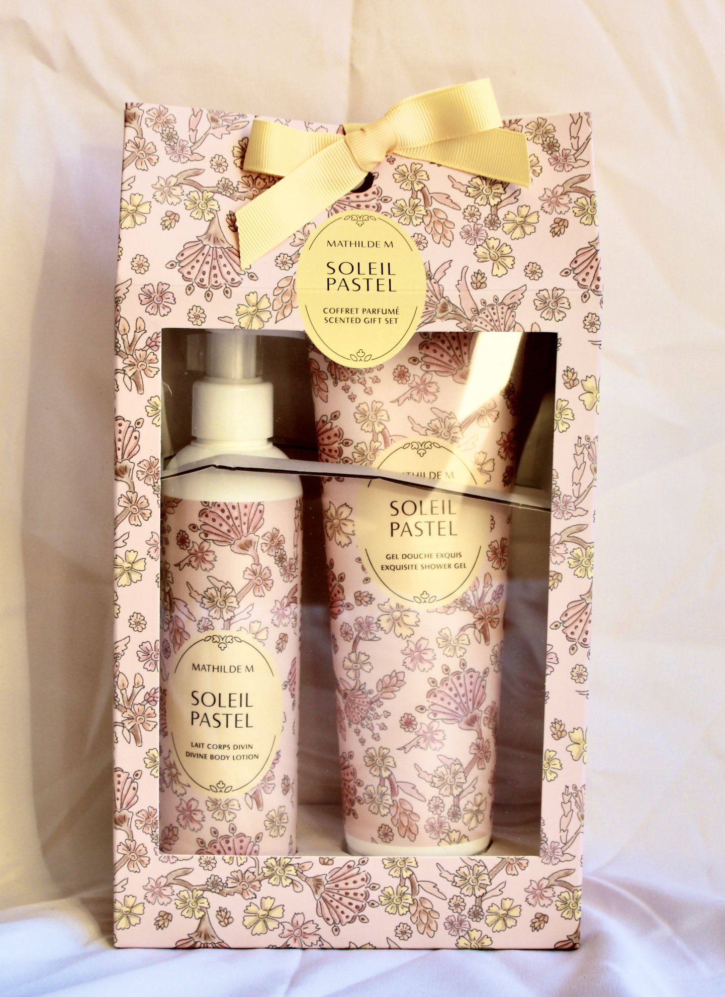 GEL DOCCIA+ LATTE CORPO GIFT SET SOLEIL PASTEL MATHILDE M