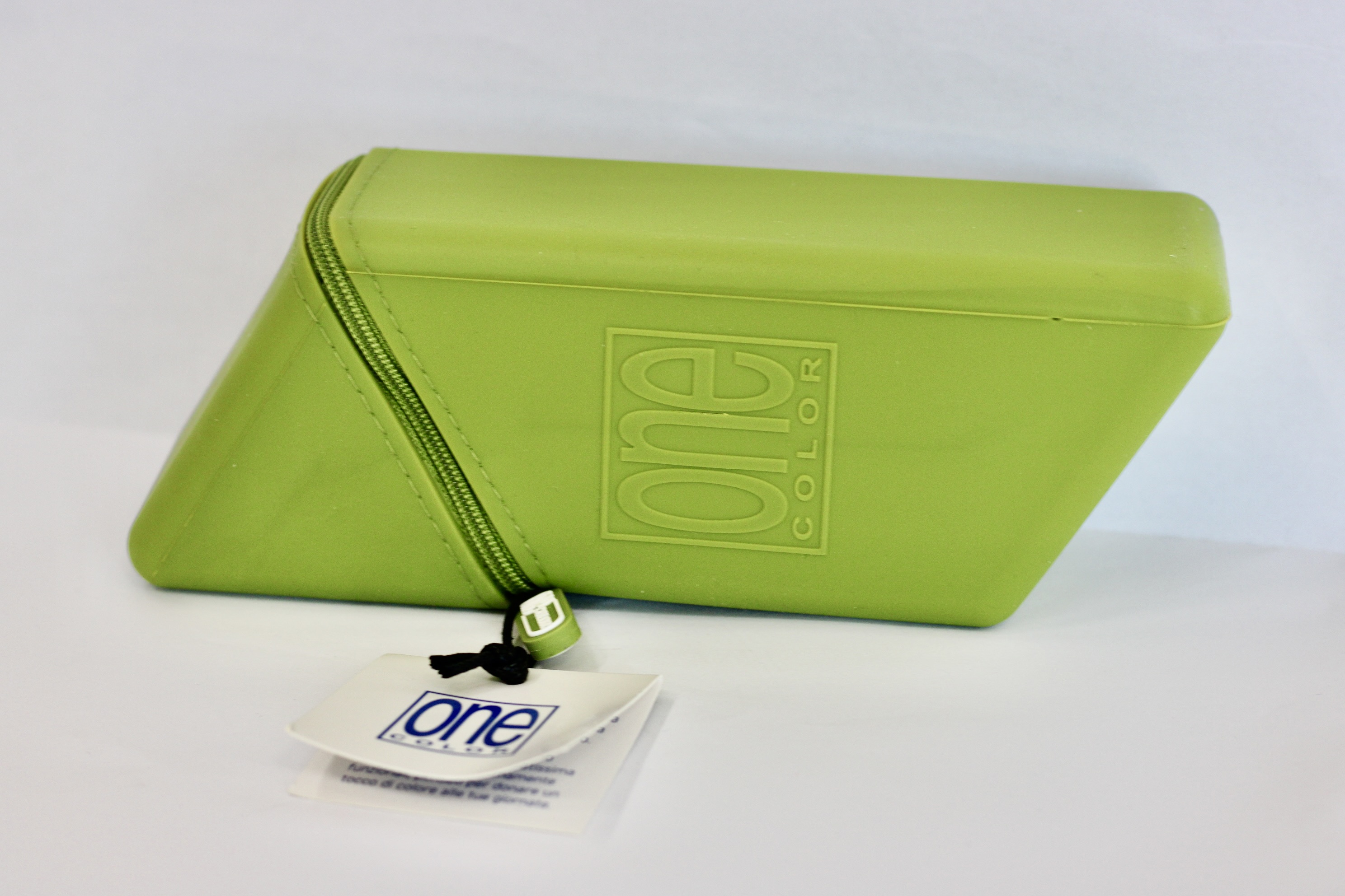 ASTUCCIO MARCA ONE IN SILICONE COLORE VERDE