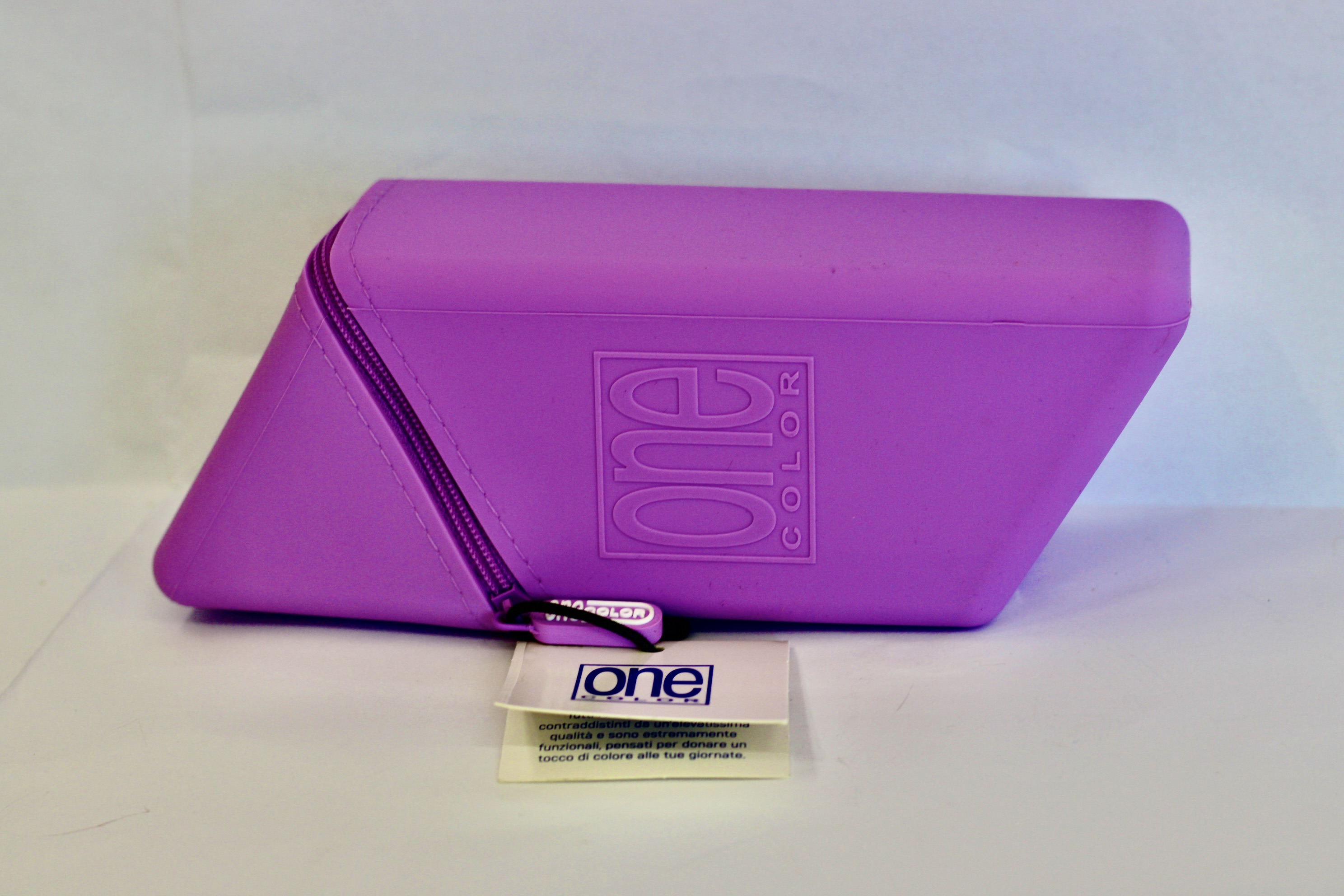 ASTUCCIO MARCA ONE IN SILICONE COLORE VIOLA