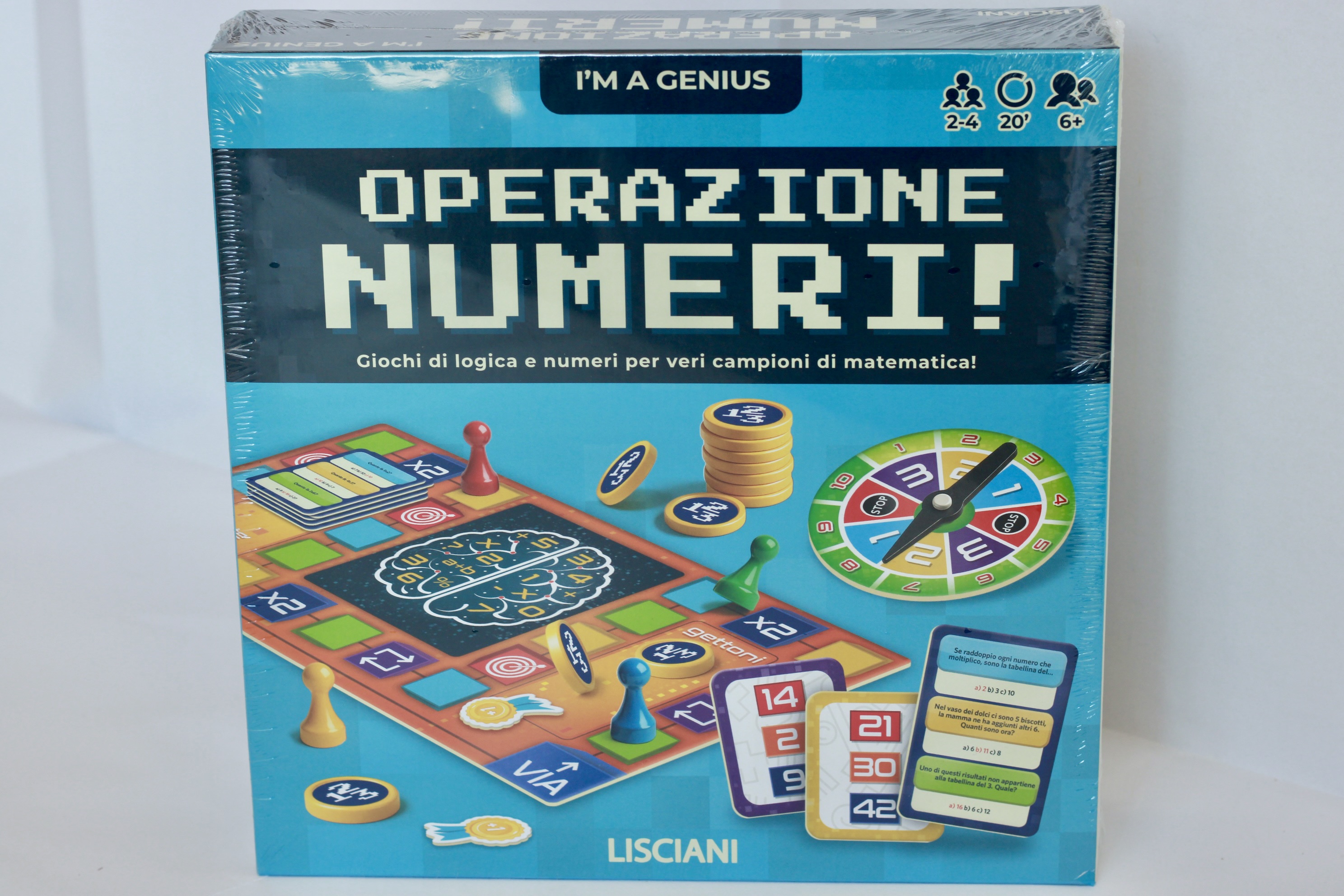 GIOCO OPERAZIONE NUMERI MARCA LISCIANI