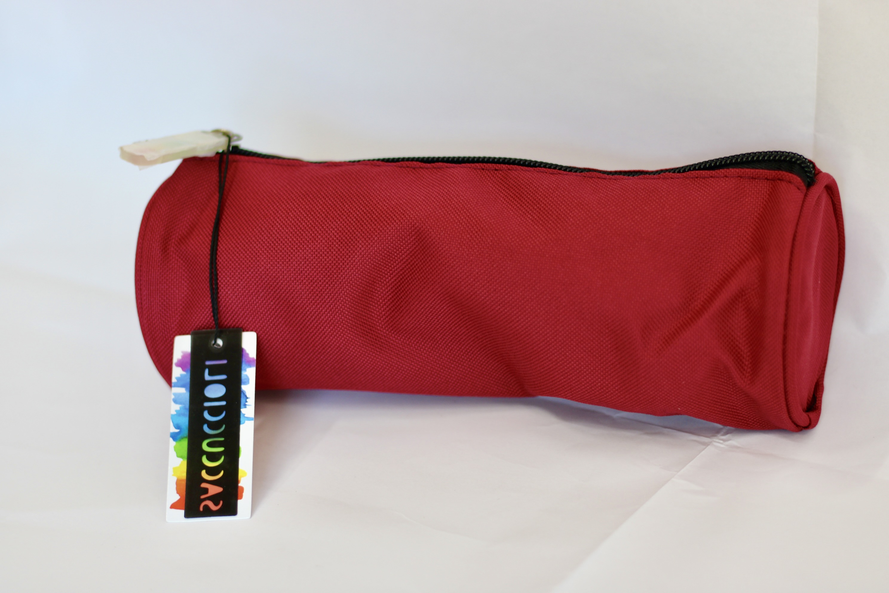 ASTUCCIO MARCA SACCUCCIOLI A TUBO COLORE ROSSO