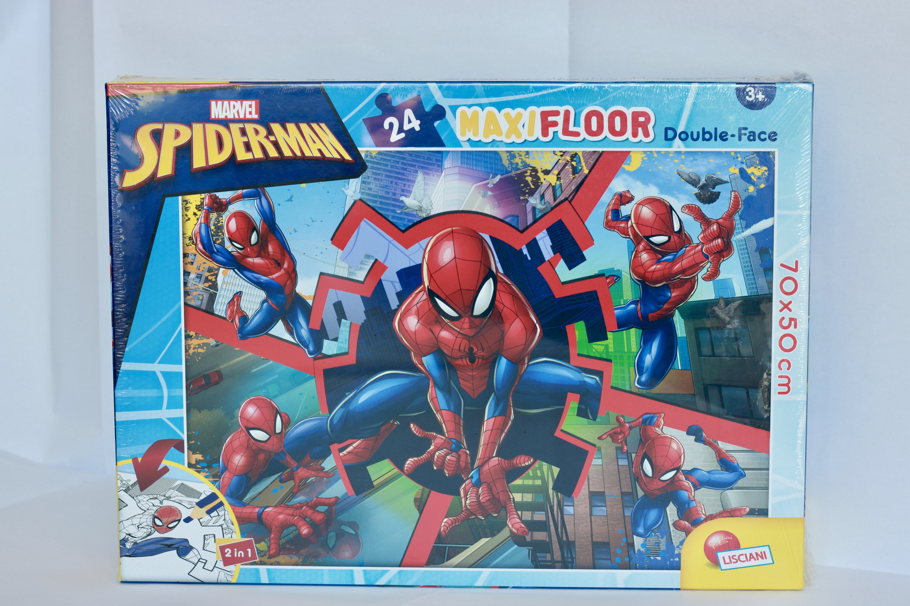 GIOCO MARCA LISCIANI, PUZZLE MARVEL SPIDERMAN DOUBLE FACE