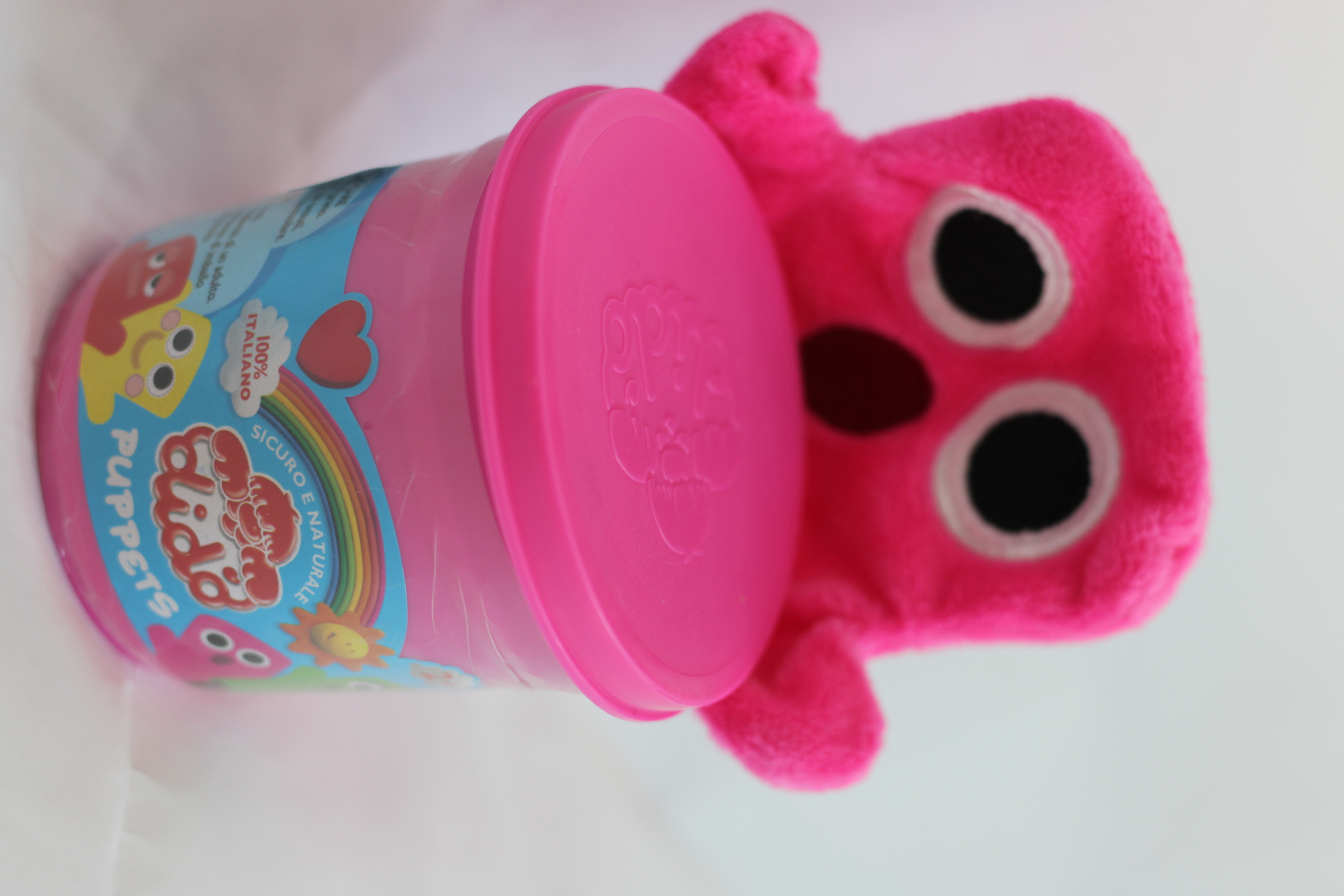 DIDO' PUPPETS COLORE ROSA ACCESO