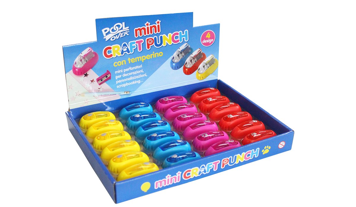 Miniperforatori con temperino